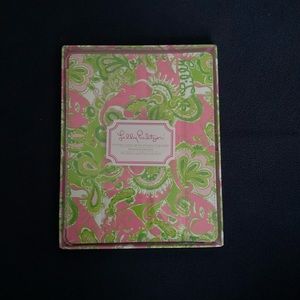 Lilly Pulitzer fitted iPad case with stand